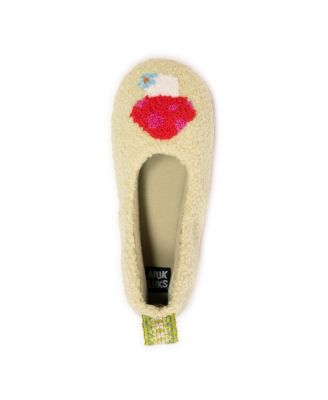 Women's Travel Ballerina Slipper with Patch