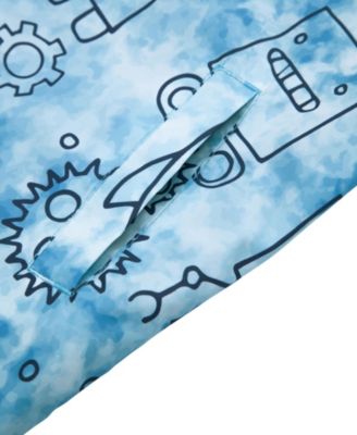 Toddler Boys Fleece Lined Windbreaker Rain Jacket