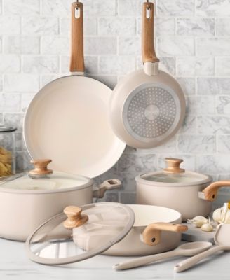 Essence Ceramic Nonstick 10-Piece Cookware Set