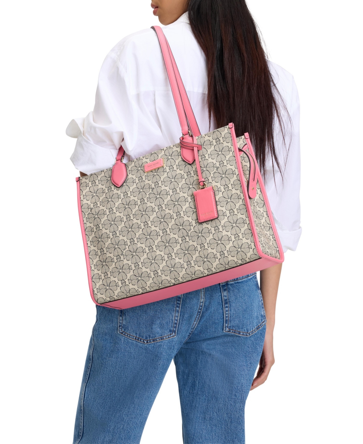 KATE SPADE SPADE FLOWER LARGE TOTE BAG 