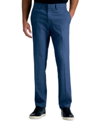 Men's Slim-Fit Stretch Check Dress Pants