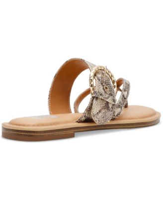 Joolz Buckle Slip-On Flat Sandals