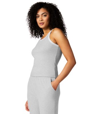 Women's Striped Halter-Neck Sleeveless Pajama Top