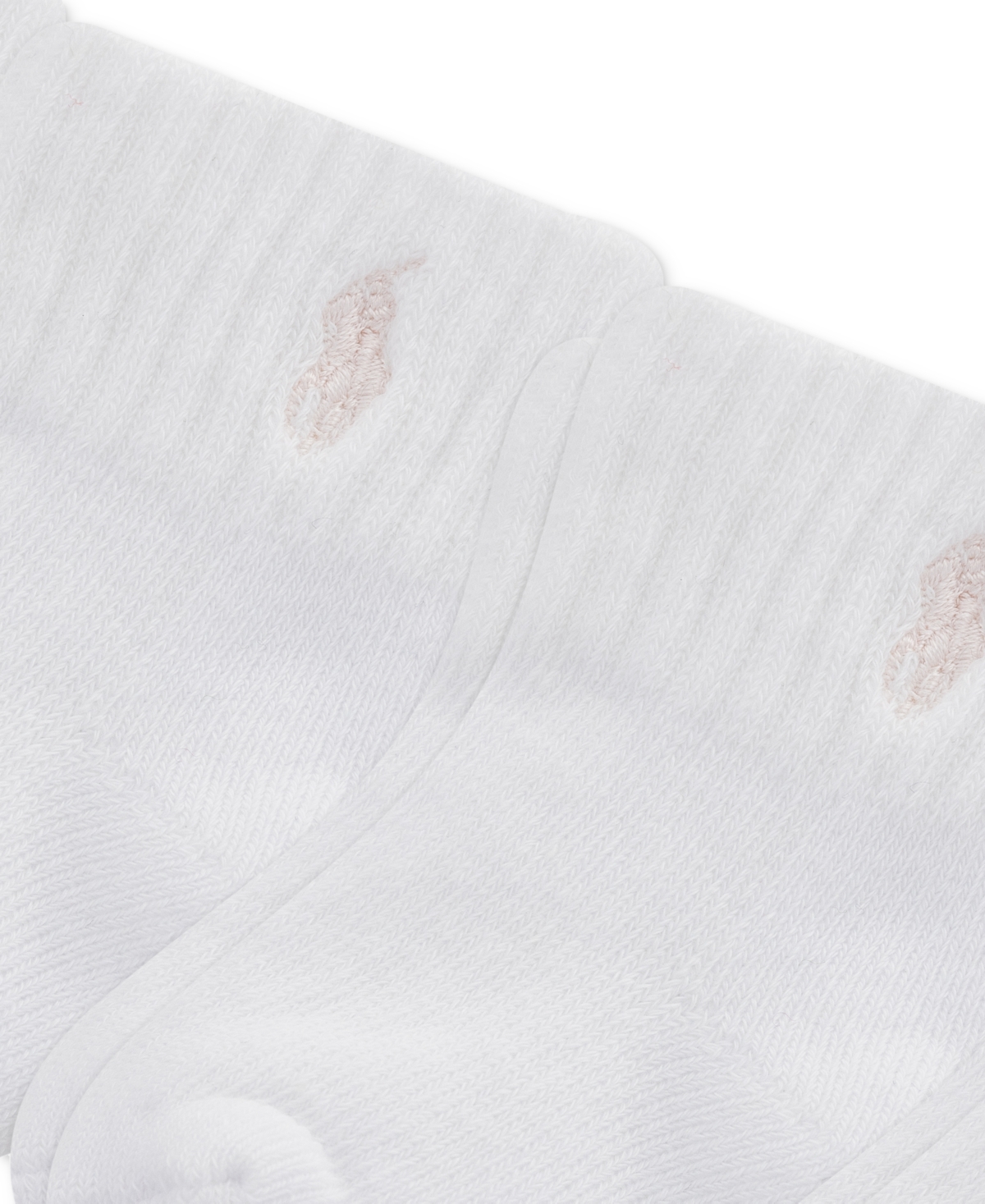 Polo Ralph Lauren Baby Girl Sport Quarter Socks, 6-pack In White