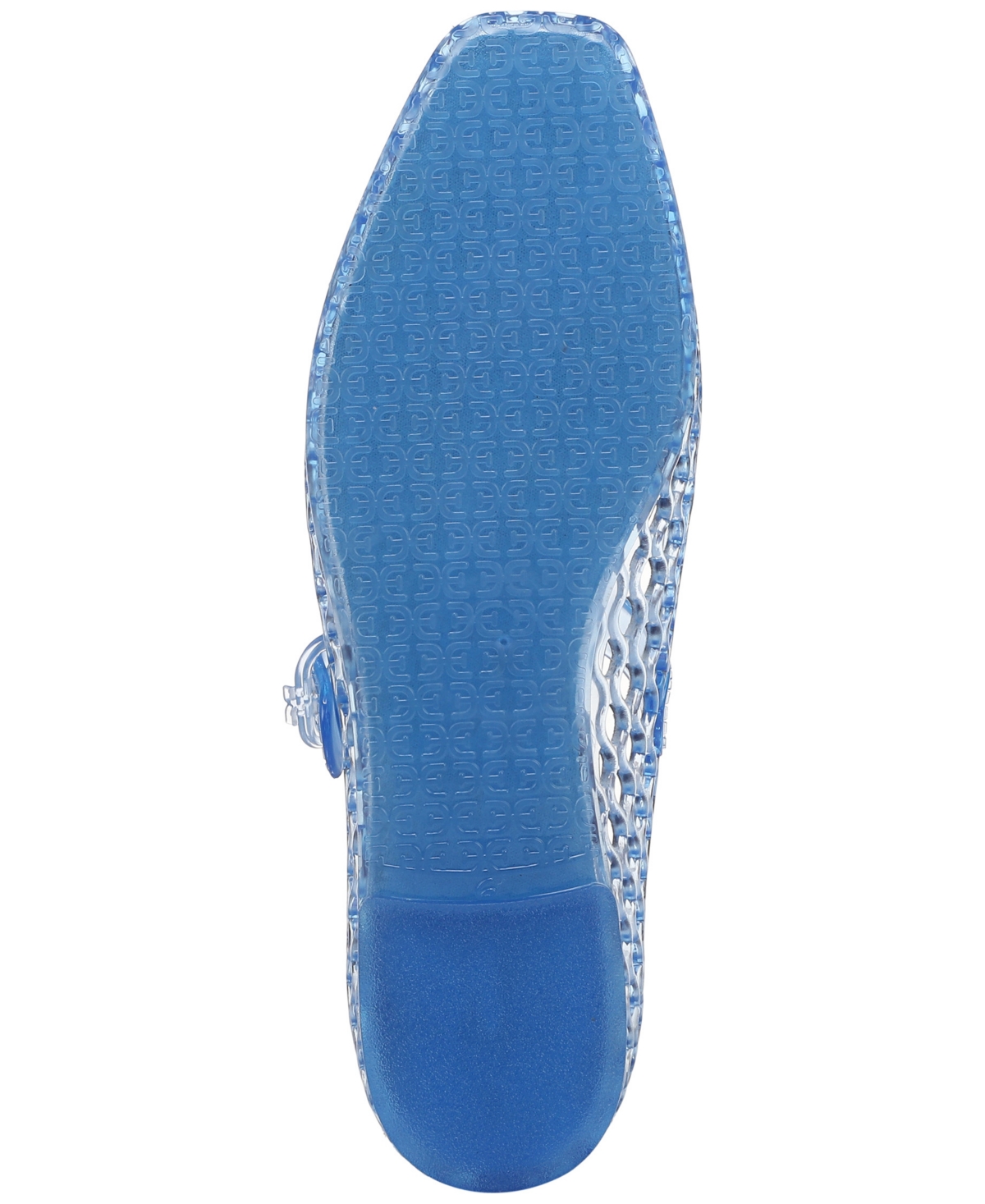 Sam Edelman Michaela Jelly Mary Jane Flat Soft Blue Jelly