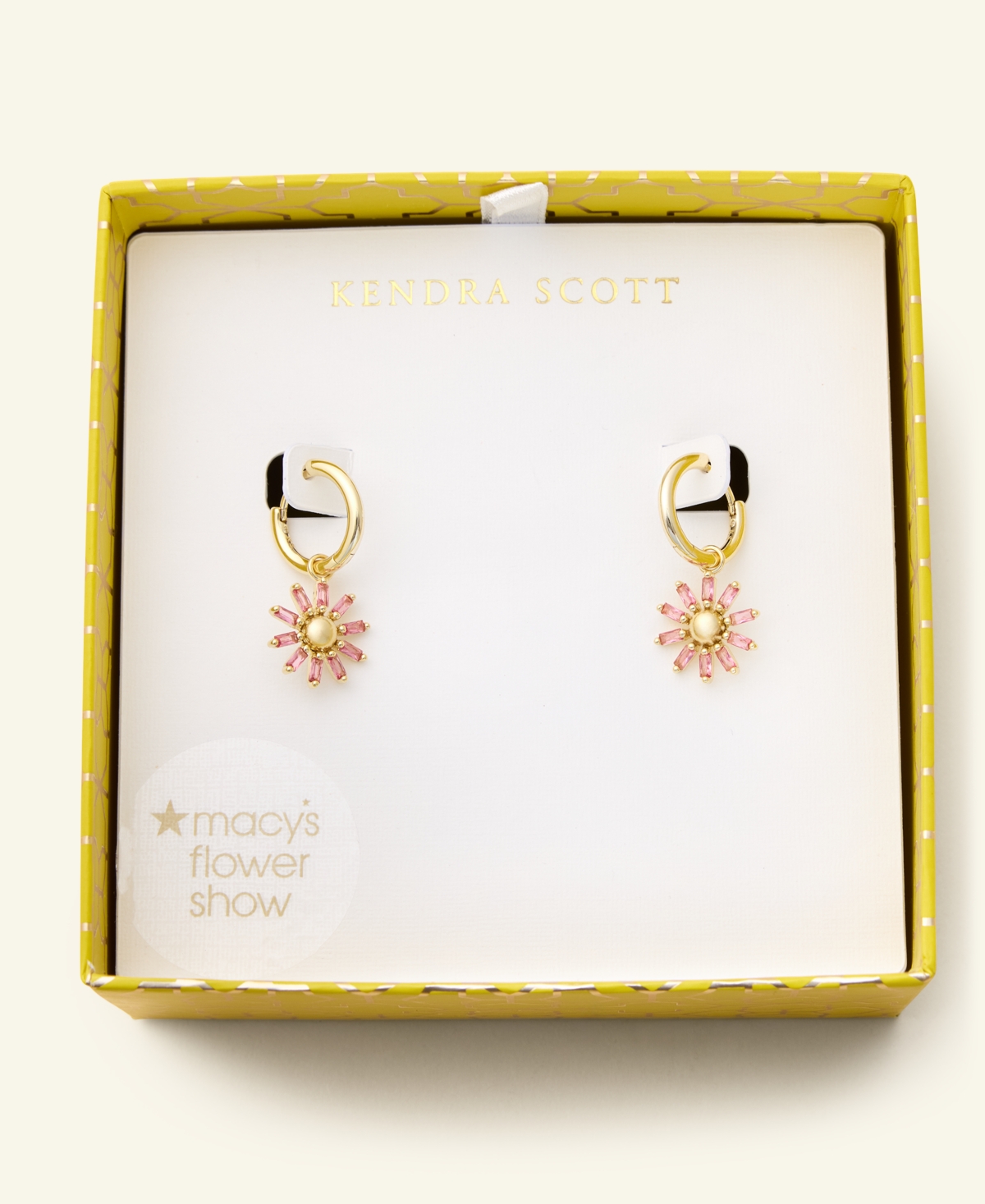 Kendra Scott Macy's Flower Show Madison Daisy Earrings, Exclusively At Macy's In Gold Azalea Opalite Crystal