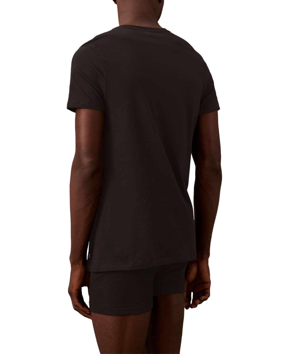 Calvin Klein Men's Cotton Classics 5-pack V-neck T-shirt In Black