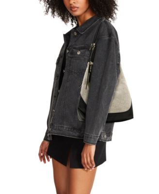 Маленькая плетеная сумка-хобо Madden Girl Fayew