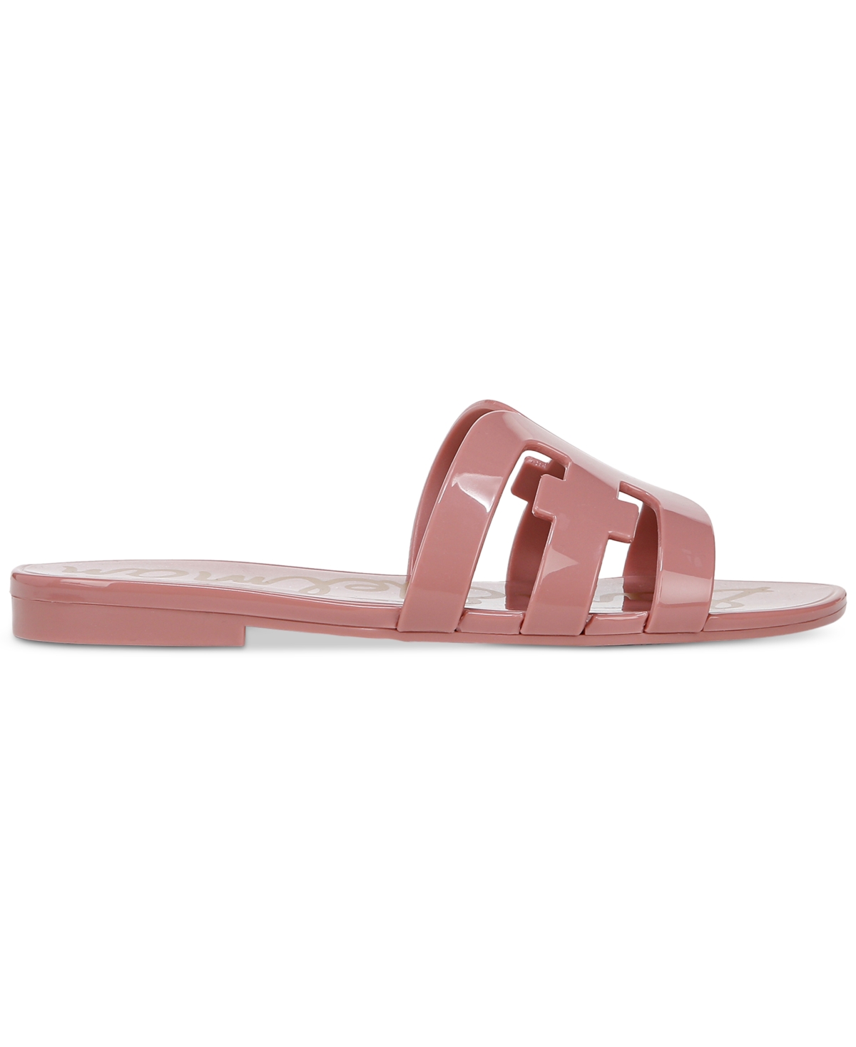Sam Edelman Bay Jelly Slide Sandal Pink Lily Jelly In Pink Lily Jelly