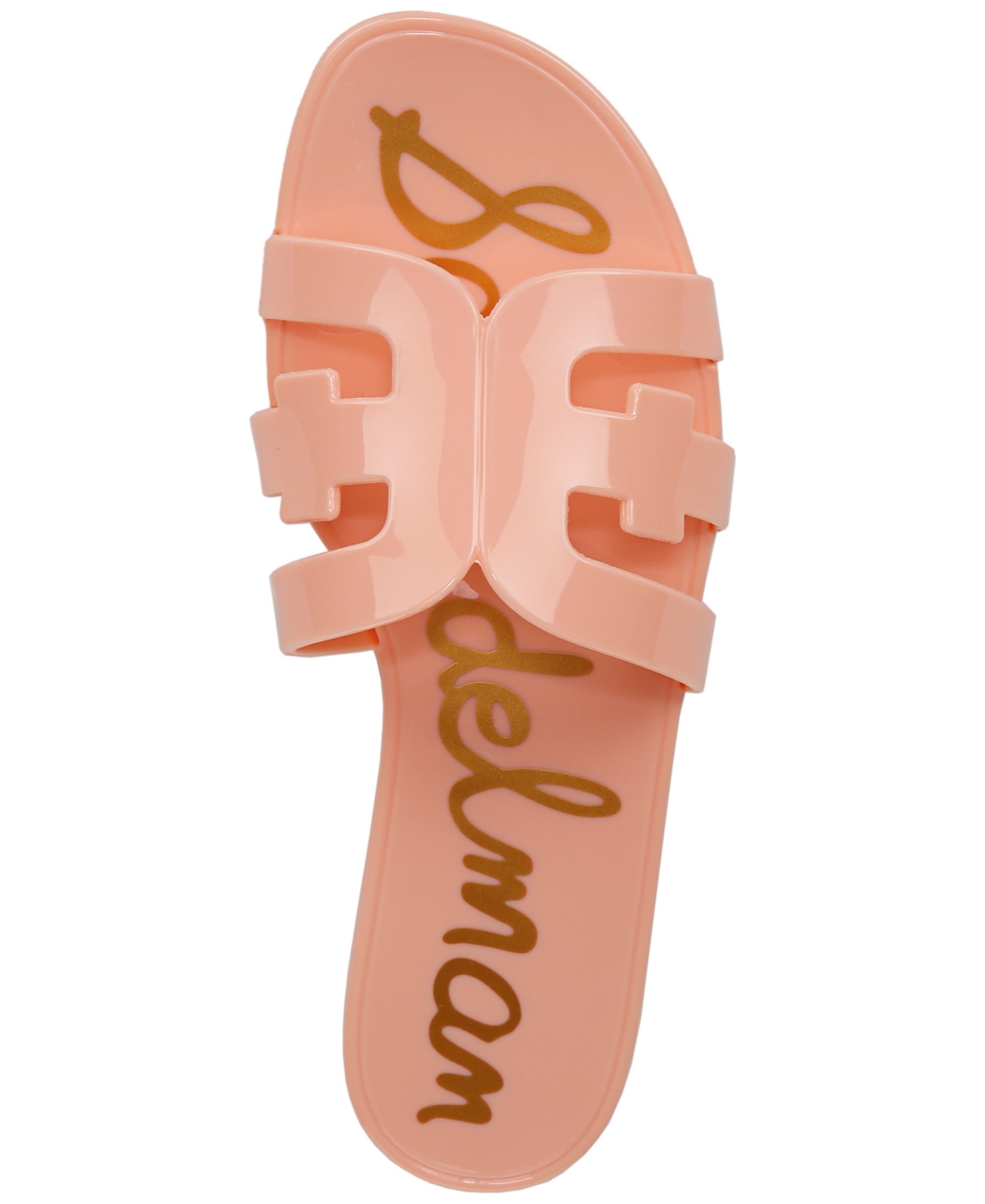 Sam Edelman Bay Jelly Slide Sandal Pink Rosette Jelly In Pink Rosette Jelly