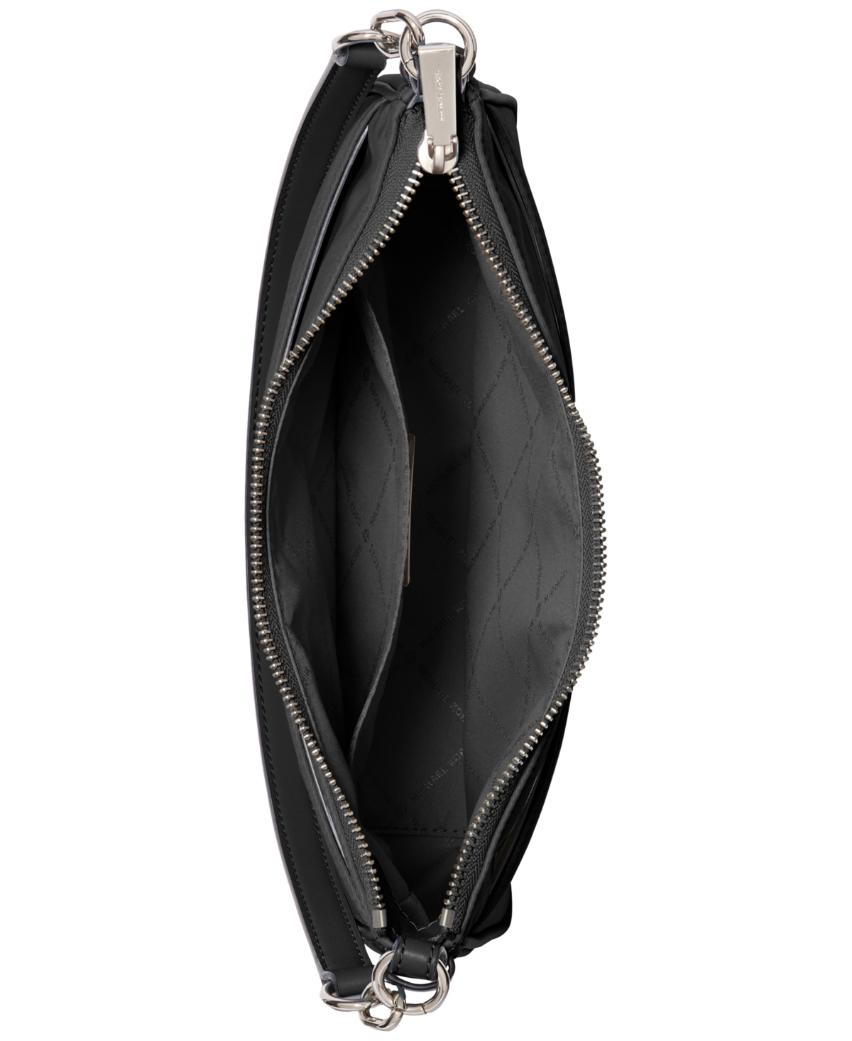 Michael Kors Michael  Jet Set Small Top Zip Pochette Crossbody In Black