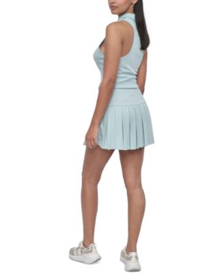 Sport Women's Court Piqué-Knit Pleated Tennis Skort