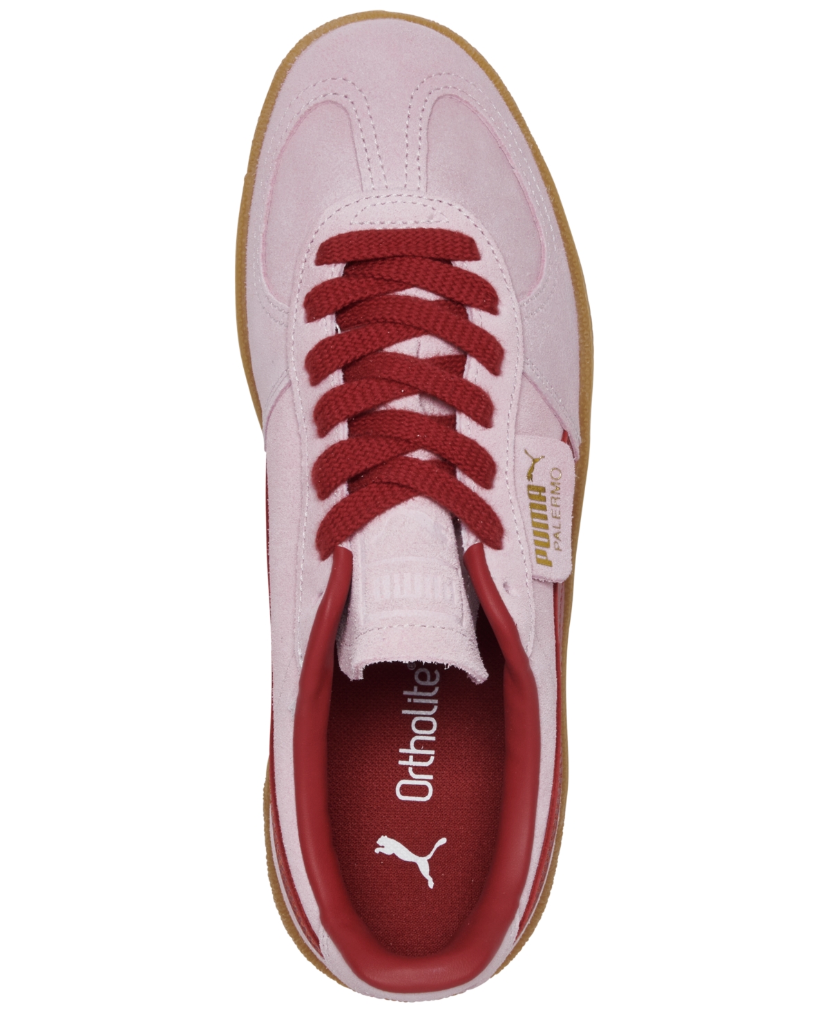Shop Puma Women's Palermo Casual Sneakers From Finish Line In Pink