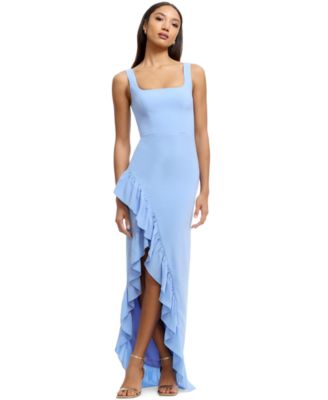 Women's Charlene Ruffled High-Low Gown