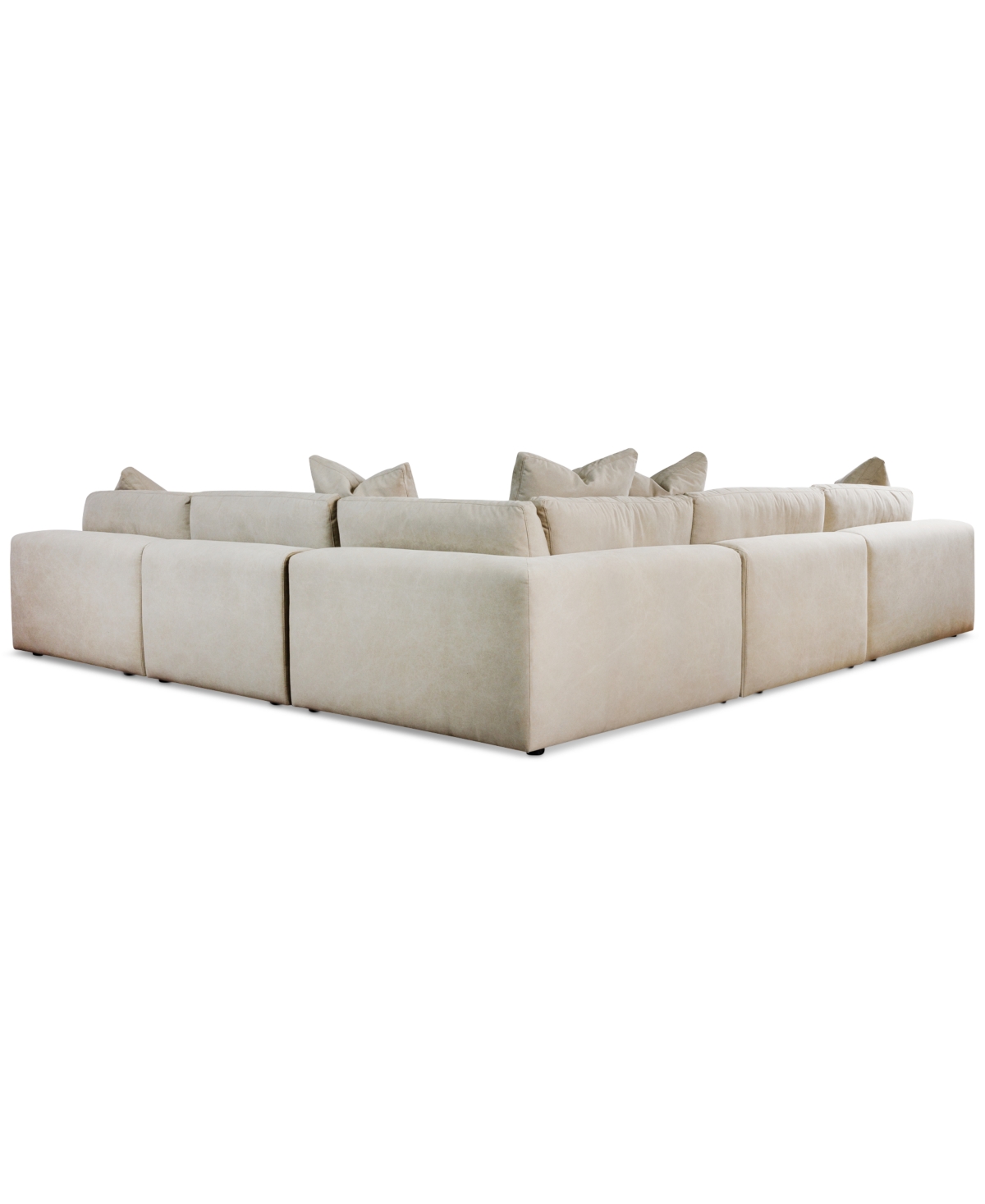 Macy's Klarke 5-pc. L Sectional With Deep Seating, Exclusively At  In Platinum