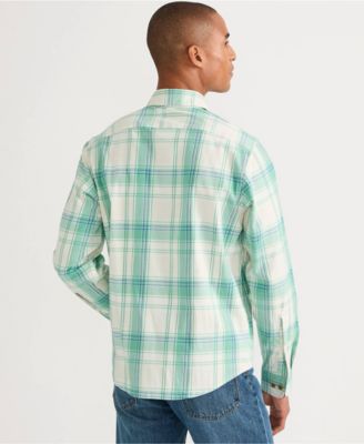 Мужская прибрежная фланель Lands End из Лэндс-Энда 13990₽