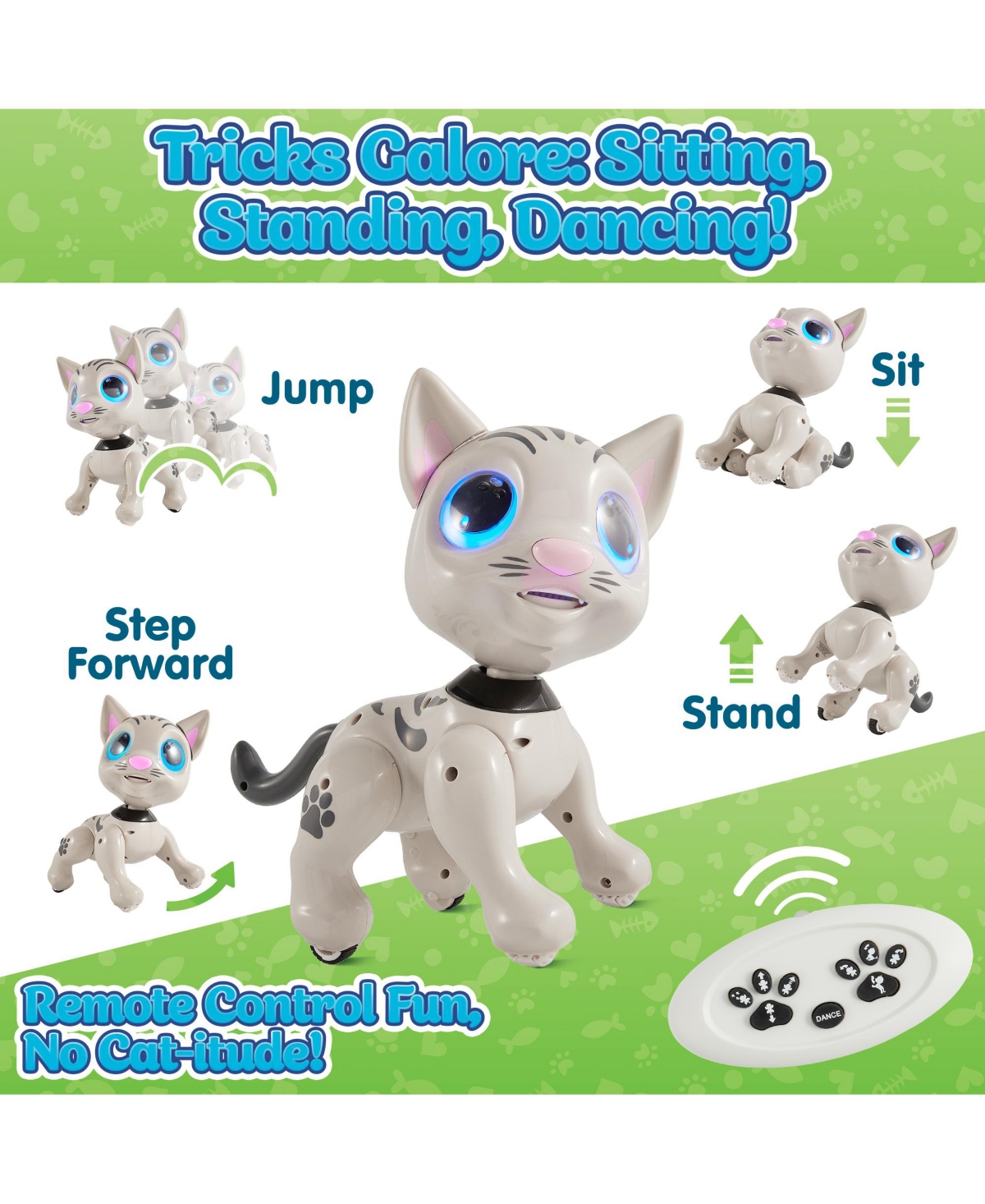 Power Your Fun Robo Pets Robot Cat
