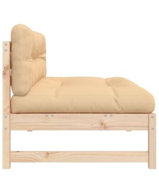 Middle Sofa 47.2"x31.5" Solid Wood Pine