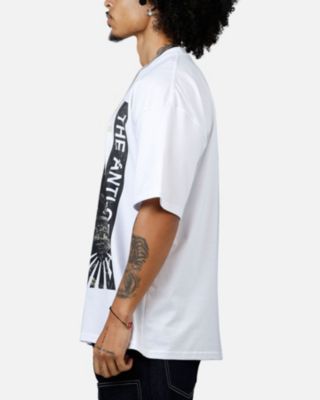 Men's Human Drop T-Shirt, M, White