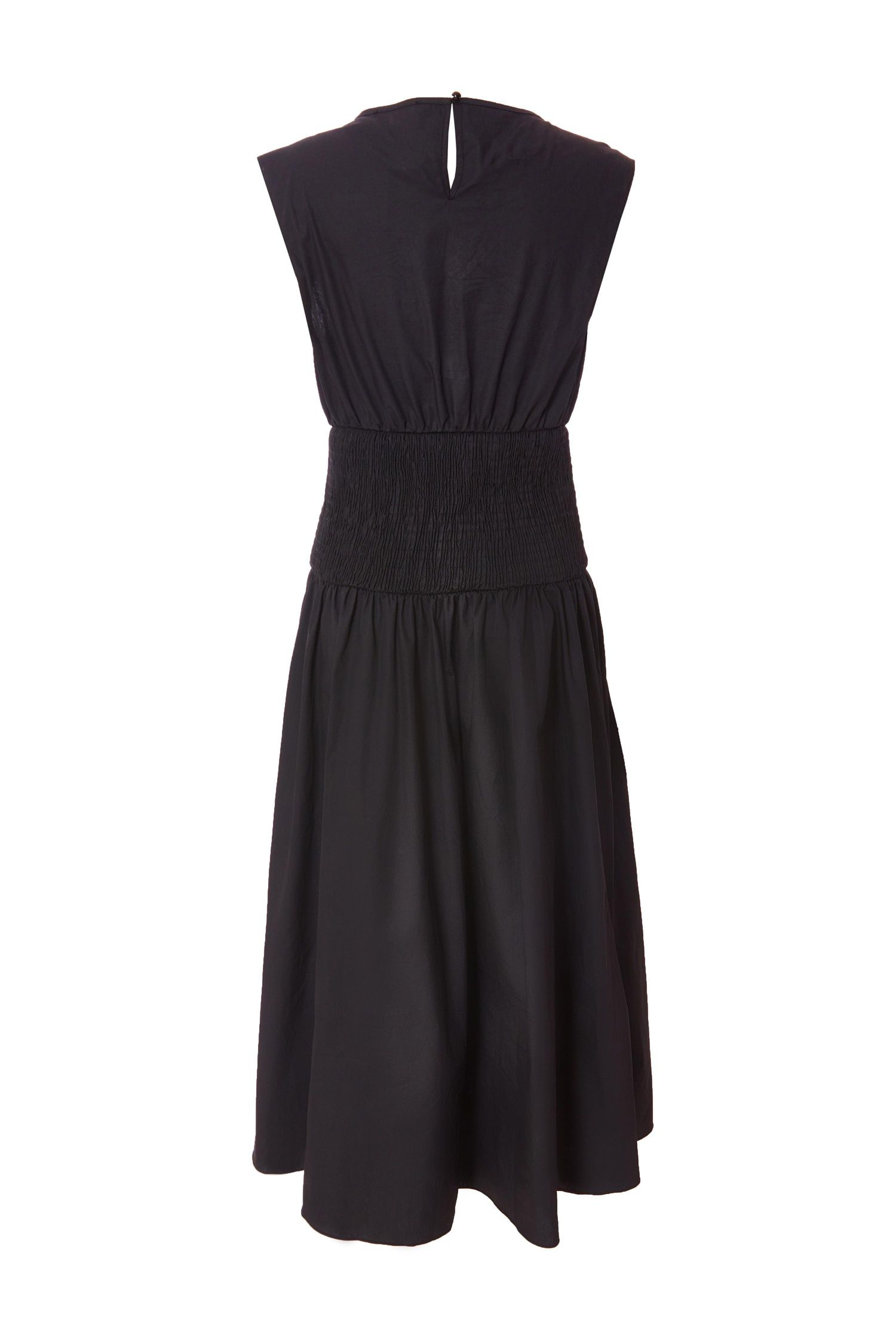 Women's Poplin Midaxi Dress