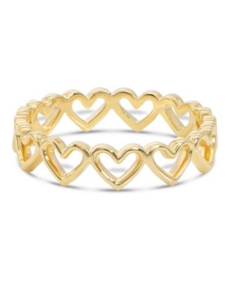 Sweet Heart Ring In 14k Gold.