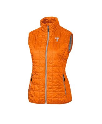 Женский оранжевый пуховик Tennessee Volunteers Rainier на молнии от Cutter & Buck для женщин