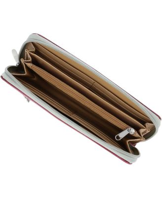 Eagles Wings Women's Mississippi State Bulldogs Zip-Around Wristlet Wallet