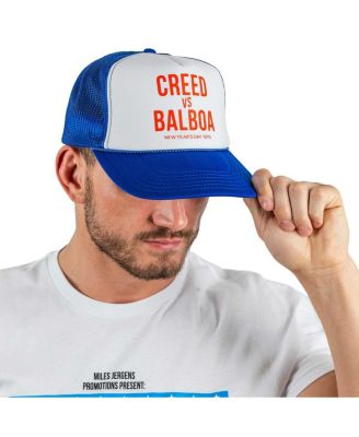 Одежда претендентов, мужская и женская, Королевский/белый плакат Rocky Super Fight, Регулируемая шляпа дальнобойщика