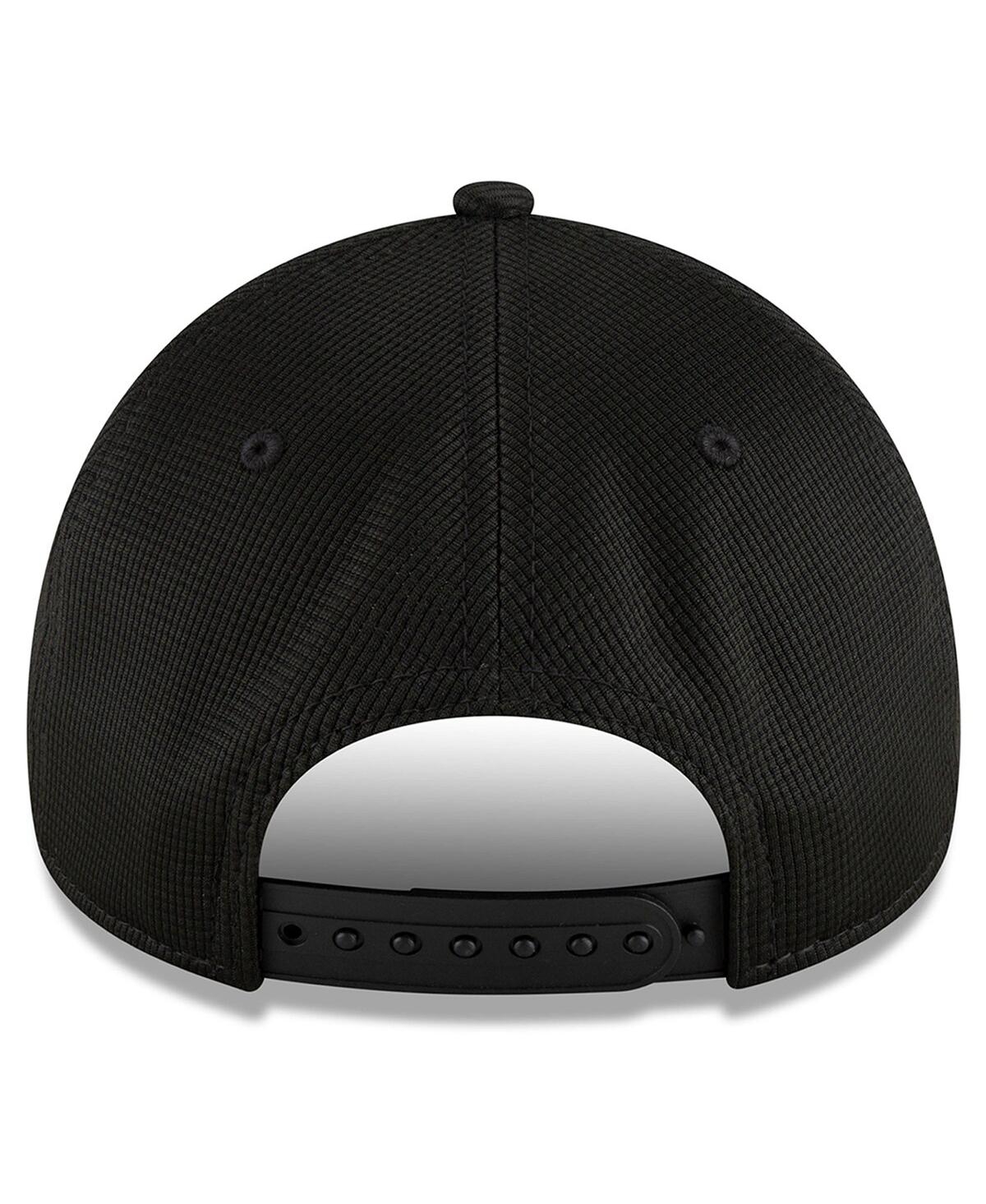 New Era Men's Black Los Angeles Rams 2024 Nfc West Division Champions Locker Room 9forty A-frame Adjustable In Black