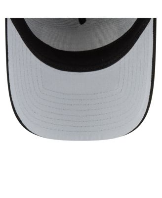 Мужская черная шапка New Era с регулируемой оправой Tampa Bay Buccaneers 2024 для раздевалки чемпионов Южного дивизиона NFC 9 FORTY A-образной формы.