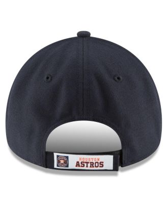 Мужская темно-синяя шляпа New Era Houston Astros 2024 MLB с нашивкой на боку после окончания сезона, регулируемая на 9 футов и сорок дюймов