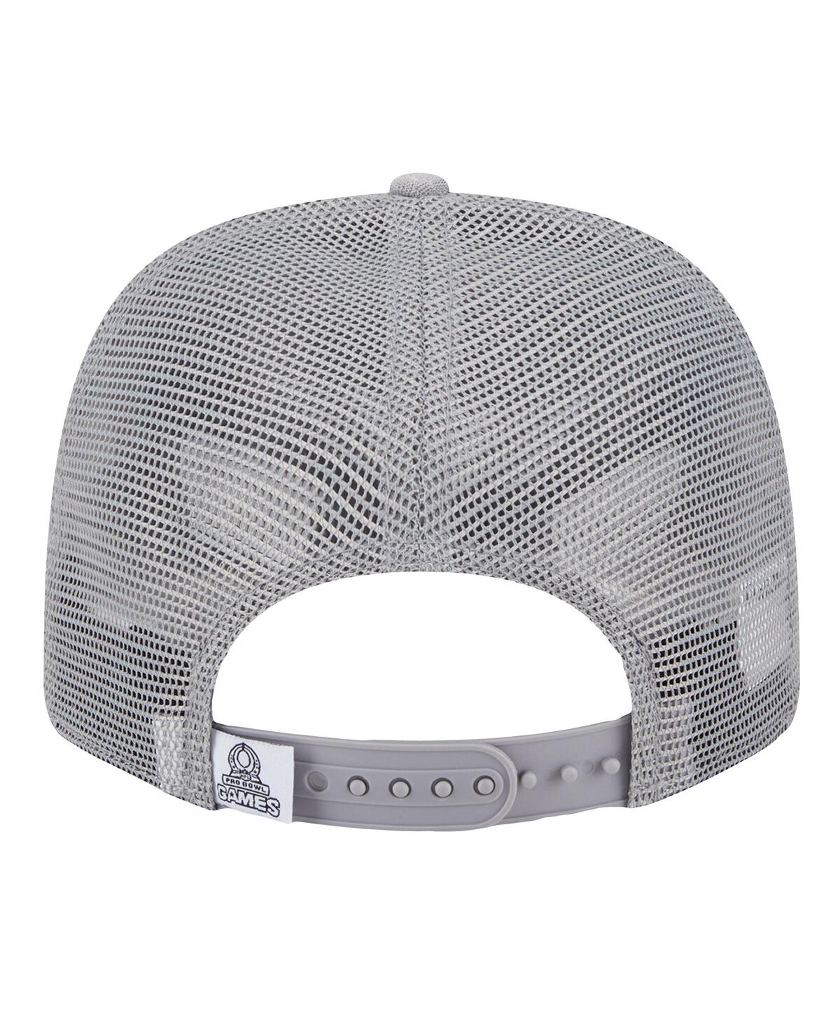 NEW ERA MEN'S GRAY MINNESOTA VIKINGS 2025 PRO BOWL 9SEVENTY STRETCH-SNAP HAT 