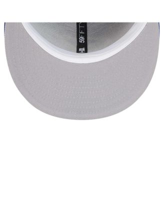 Мужская приталенная шляпа New Era Royal Kansas City Royals Duo с логотипом 2.0 59FIFTY