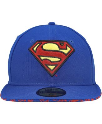 Men's Blue Superman 59FIFTY Fitted Hat