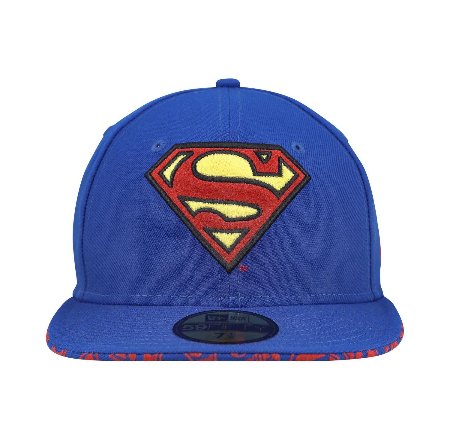 Men's Blue Superman 59FIFTY Fitted Hat
