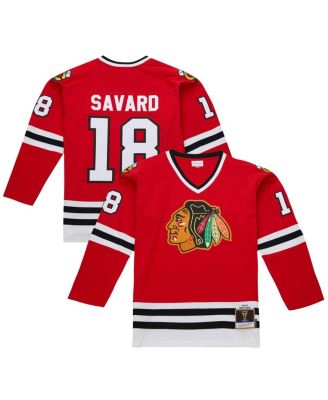 Mitchell & Ness - Men's Denis Savard Scarlet Chicago Blackhawks 1980-81 Power Play Jersey