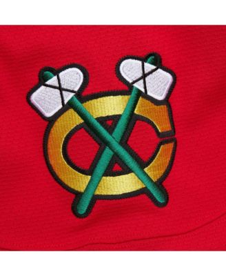 Мужская майка Mitchell & Ness от Дениса Саварда Скарлет Чикаго Блэкхокс сезона 1980-81 