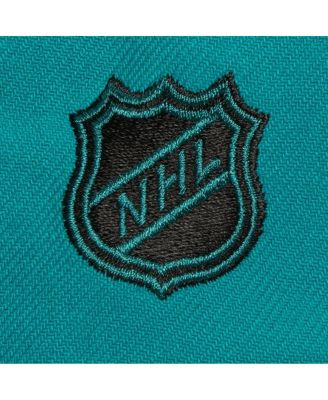 Men's Teal San Jose Sharks Soul Triple Up Snapback Hat