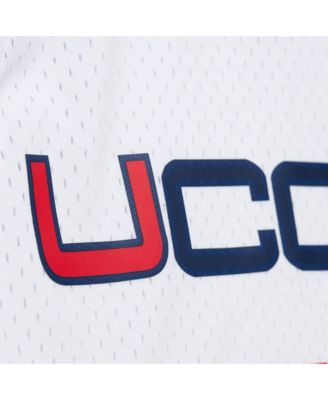 Мужская майка Mitchell & Ness UConn Huskies Emeka Okafor White 2001/02, реплика Swingman
