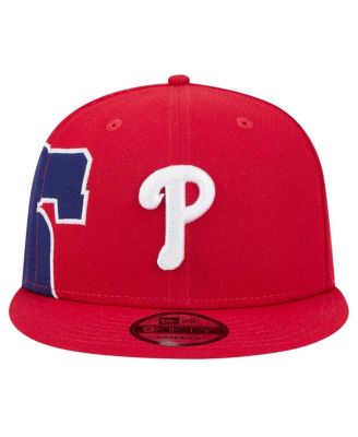 Men's Red Philadelphia Phillies Logo Strike 9FIFTY Snapback Hat