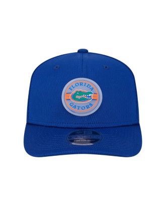 Мужская шляпа Royal Florida Gators от New Era с заплатками и регулируемой по длине застежкой-молнией 9SEVENTY