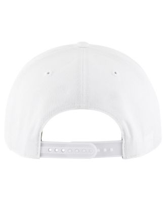 Men's White Chicago Cubs Overhand Speckle Hitch Rope Adjustable Hat