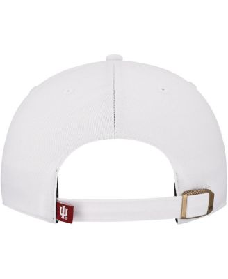 Женская белая шляпа Indiana Hoosiers Pensacola Clean Up с регулируемой посадкой от бренда '47