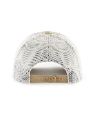 Брендовые мужские шляпы New York Mets Ridgewood Trucker цвета хаки с регулируемой головкой '47