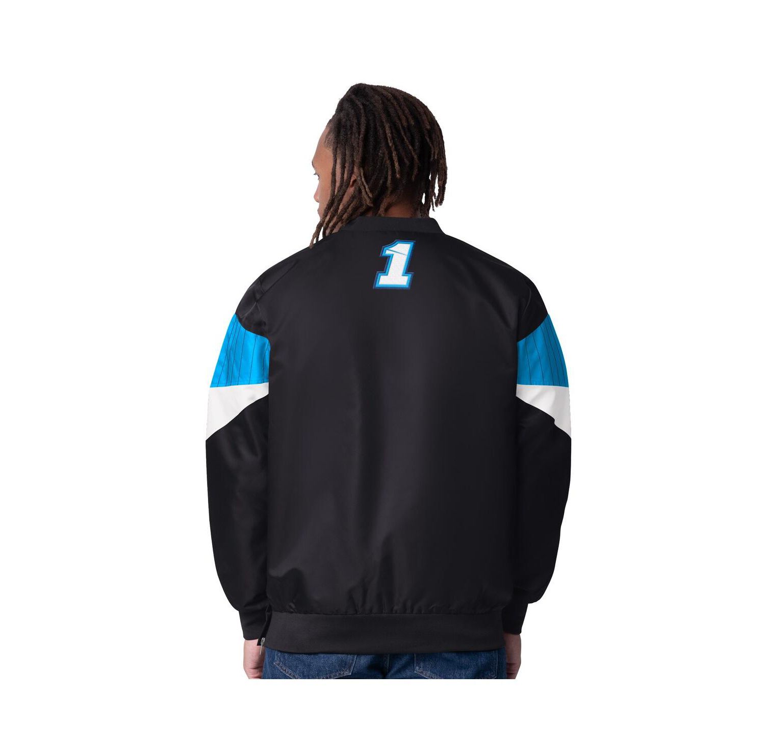 Men's Black Ross Chastain Busch Light Striker I V-Neck Pullover Jacket