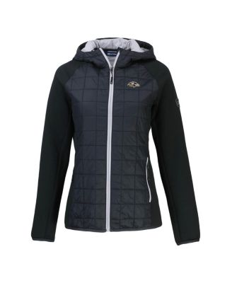 Women's Black Baltimore Ravens Rainier PrimaLoft Eco Full-Zip Hybrid Jacket