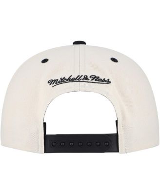 Мужская кремовая кепка Chicago Cubs Snapback от Mitchell & Ness кремового цвета