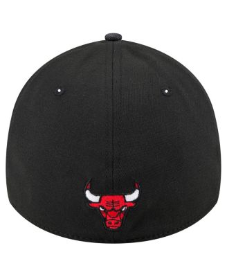Мужская черная кепка Chicago Bulls Sport Night Visor от New Era, хит продаж, 39-я по СЧЕТУ гибкая шляпа