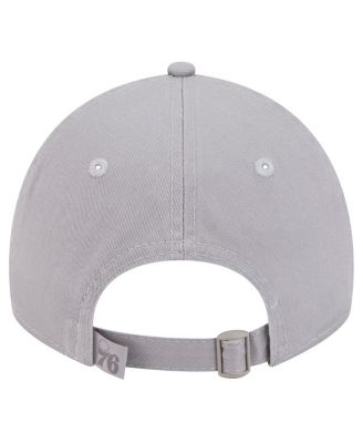 Мужская серая шляпа Philadelphia 76ers New Era с регулируемой длиной 92 см в тон