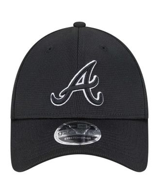Men's Black Atlanta Braves Pivot 9FORTY Adjustable Hat